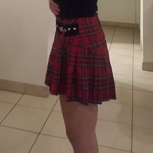 Plaid skirt
